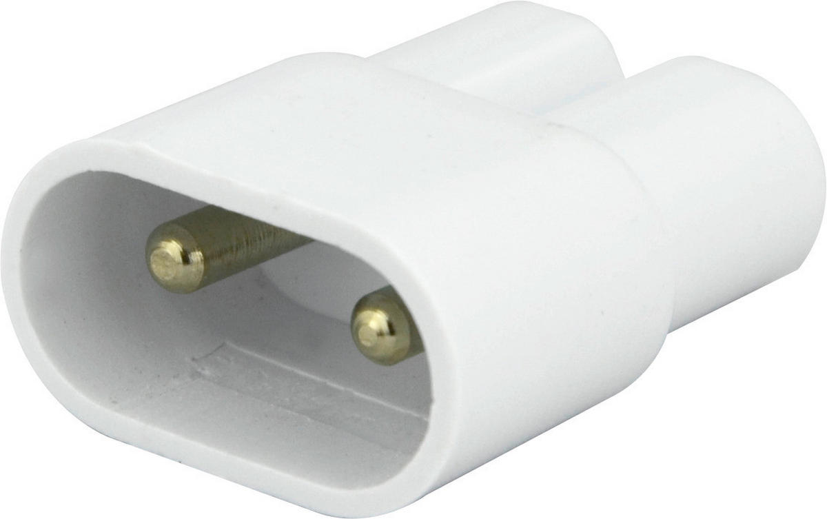STEUERELEMENT systeme² 2,5/2/1 cm   - Weiß, Basics, Kunststoff (2,5/2/1cm)