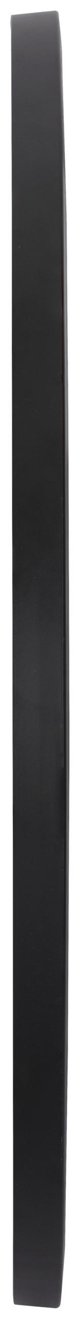 WANDSPIEGEL 70/70/1,5 cm  - Schwarz, Design, Glas/Holzwerkstoff (70/70/1,5cm) - MID.YOU