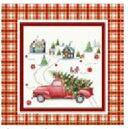DÍSZPÁRNAHUZAT 45/45 cm  - bordó, Basics, textil (45/45cm)