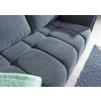 SCHLAFSOFA Plüsch Anthrazit  inkl. Zierkissen, Rückenkissen, Bettkasten, Schlaffunktion, Rücken echt, Liegefläche im Originalstoff  - Anthrazit/Schwarz, KONVENTIONELL, Kunststoff/Textil (200/73/105cm) - Carryhome