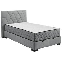 BOXBETT 120/200 cm  in Anthrazit  - Anthrazit/Schwarz, Modern, Holzwerkstoff/Kunststoff (120/200cm) - MID.YOU
