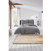 WENDEBETTWÄSCHE E-Scatter Big Flanell 135/200 cm  - Anthrazit/Grau, Basics, Textil (135/200cm) - Esprit