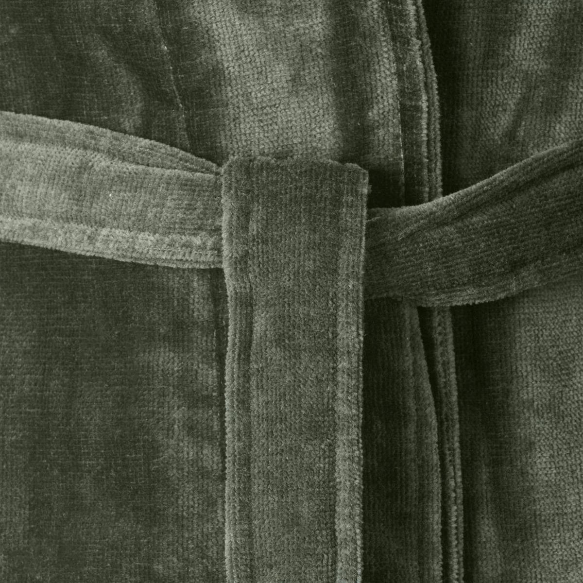 BADEMANTEL Feeling-L L Herren  - Grün, Basics, Textil (Lnull) - Vossen