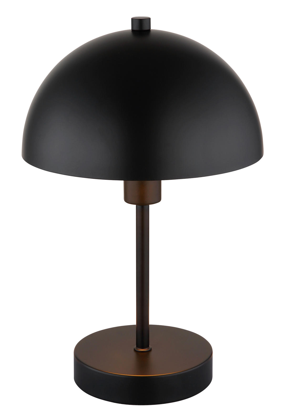 TISCHLEUCHTE - Schwarz, Design, Kunststoff/Metall (20/31cm) - Globo