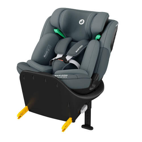 REBOARDER-KINDERSITZ Emerald S  - Grau, Basics, Kunststoff/Textil (44,2/59/61cm) - Maxi-Cosi