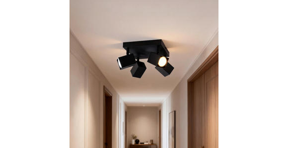 STRAHLER - Schwarz, Trend, Metall (28/28/13cm) - Novel