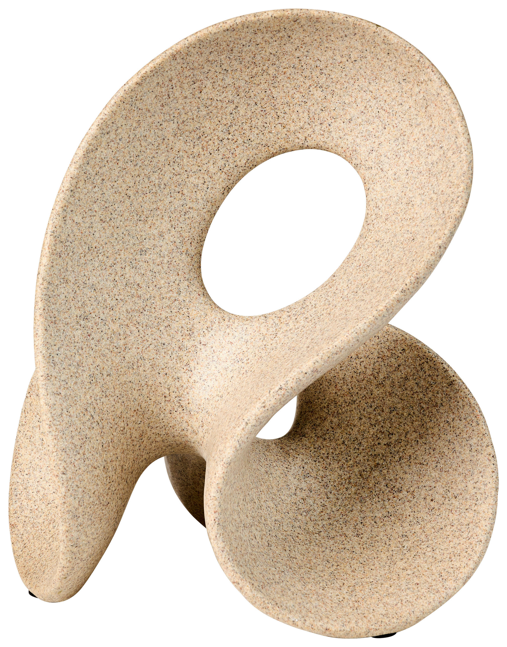 SKULPTUR - brun, Trend, plast (19,5/23/14,5cm) - Ambia Home