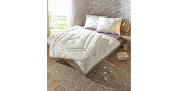 GANZJAHRESDECKE 140/200 cm  - Weiß, Basics, Textil (140/200cm) - Sleeptex