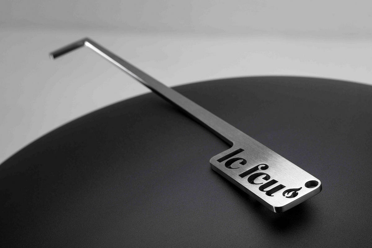 LE FEU DOME KAMIN NA ETANOL - mokka, Basics, metal (59/68/106cm)