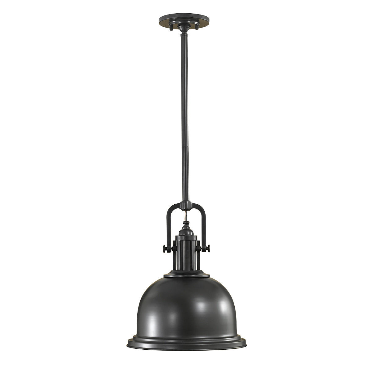 HÄNGLAMPA Elstead Parker 33/45.6  cm  - bronsfärgad, Klassisk, metall (33/45.6 cm) - Elstead Lighting