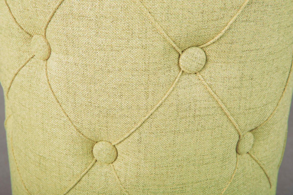 TABURET, plast, kompozitní dřevo, 34/40/34 cm - zelená, Konvenční, kompozitní dřevo/plast (34/40/34cm) - MID.YOU
