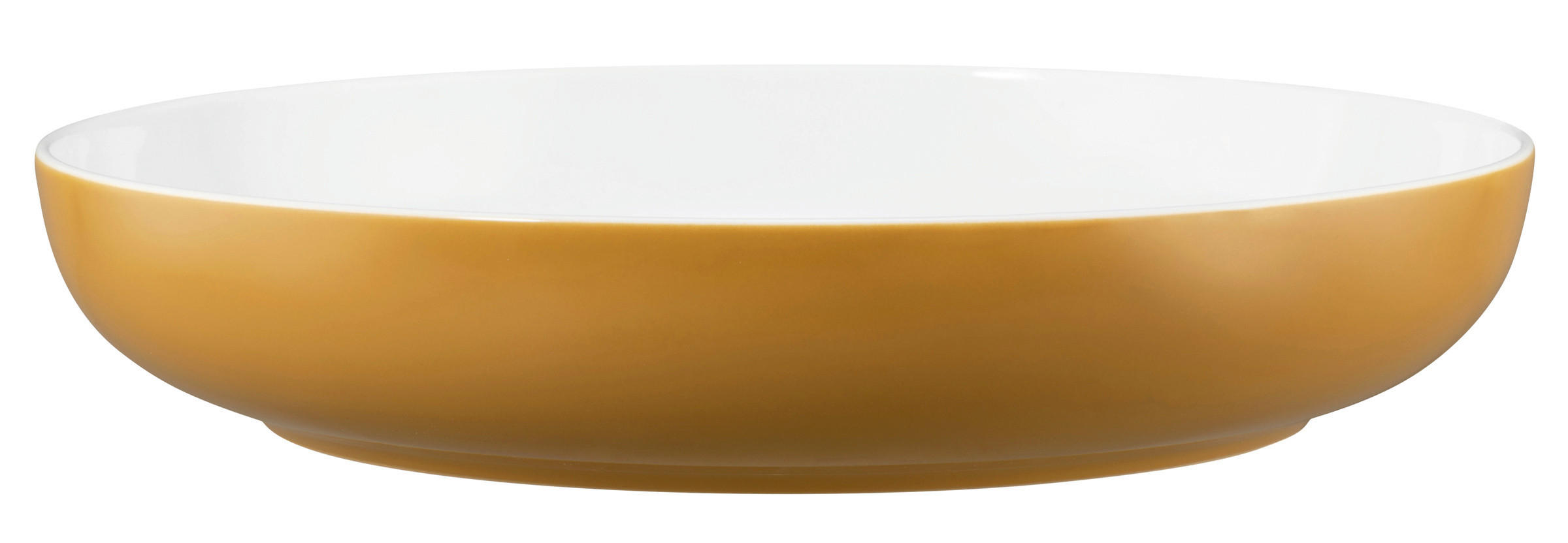 SCHÜSSEL Keramik Porzellan  - Goldfarben, Basics, Keramik (28cm) - Seltmann Weiden
