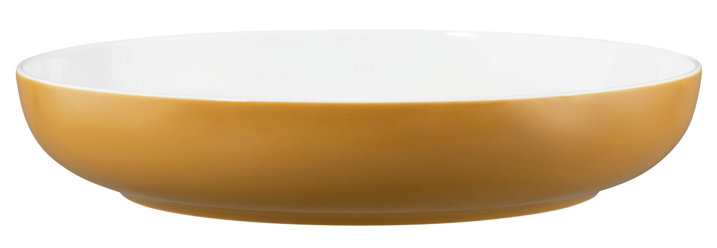 SCHÜSSEL Keramik Porzellan - Goldfarben, Basics, Keramik (28cm) - Seltmann Weiden
