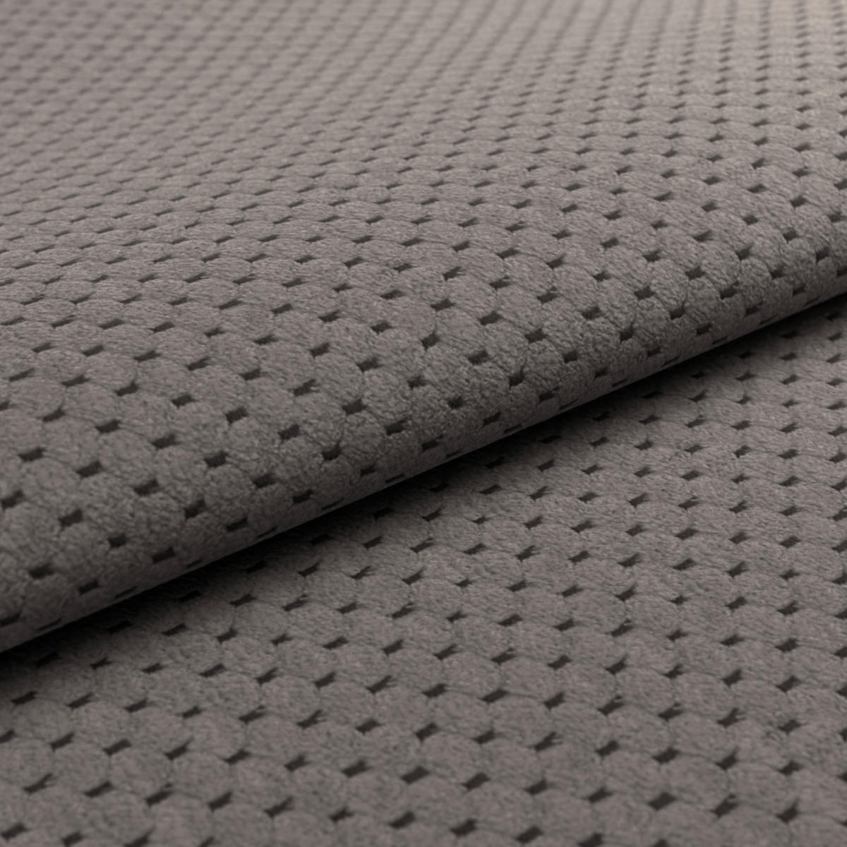 HOCKER Chenille Braun  - Chromfarben/Braun, KONVENTIONELL, Textil/Metall (108/46/108cm) - Livetastic