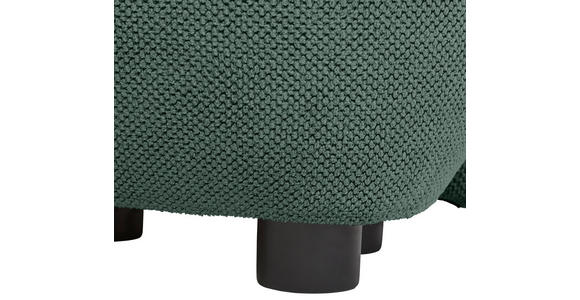 CloseUp von Carryhome ECKSOFA Grün Webstoff.