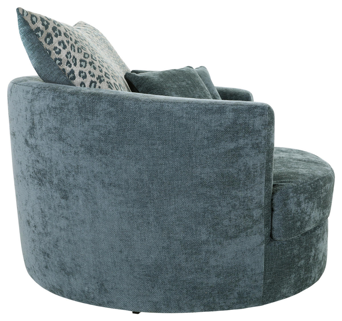SESSEL in Flachgewebe Blau  - Blau/Multicolor, KONVENTIONELL, Textil/Metall (115/72/115cm) - Carryhome