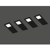 UNTERBAULEUCHTEN-SET 7/0,4/19 cm   - Schwarz, Basics, Metall (7/0,4/19cm)