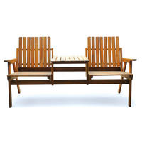 ZÁHRADNÁ LAVICA, akácia, drevo - farba akácie, Basics, drevo (153/65/82cm) - Prestige Home
