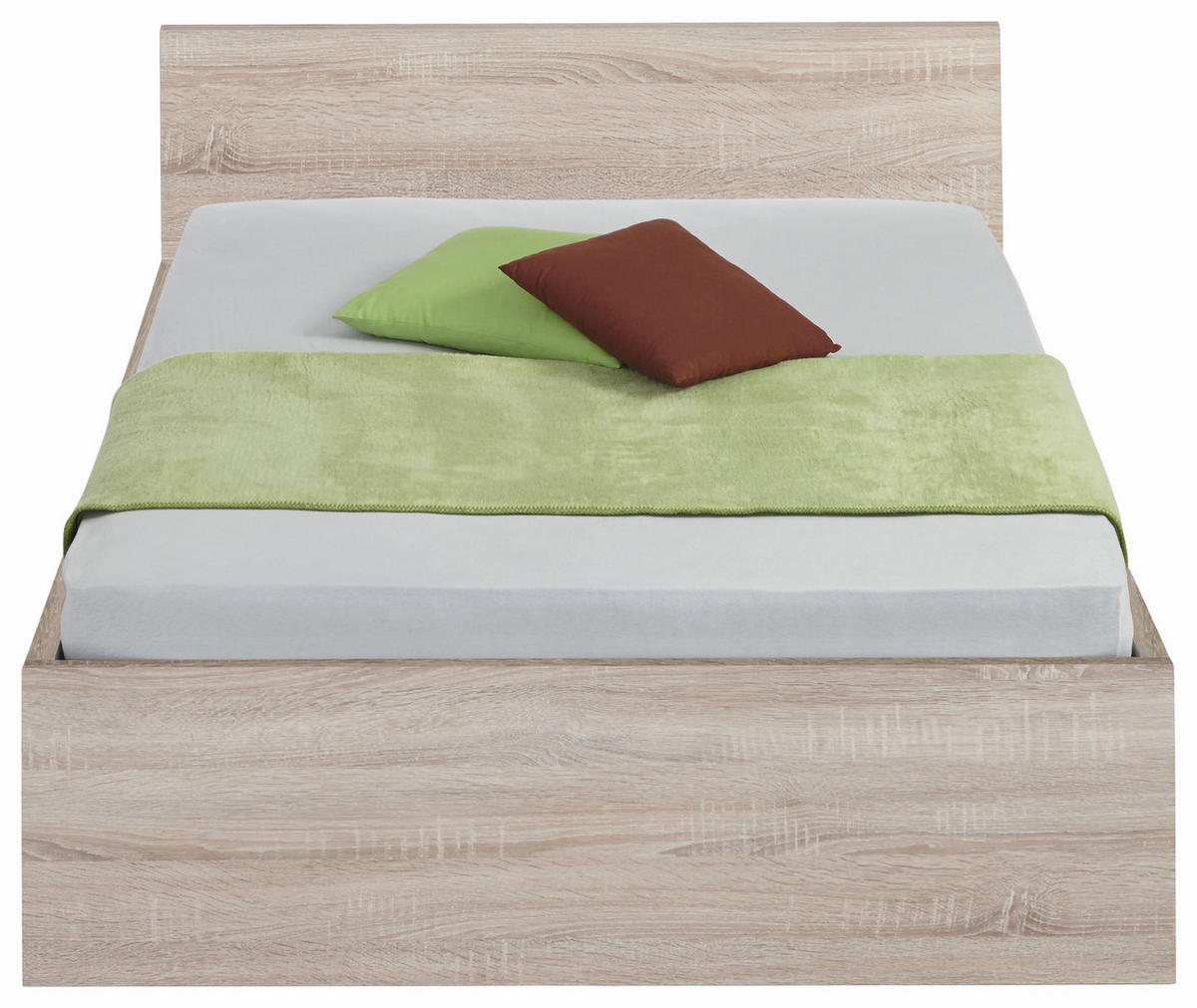 ÁGY 140/200 cm  Sonoma tölgy  - Sonoma tölgy, Konventionell, faalapú anyag (140/200cm) - Carryhome
