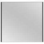 WANDSPIEGEL 87,6/82,4/2 cm    - Schwarz, KONVENTIONELL, Glas/Holzwerkstoff (87,6/82,4/2cm) - Voleo