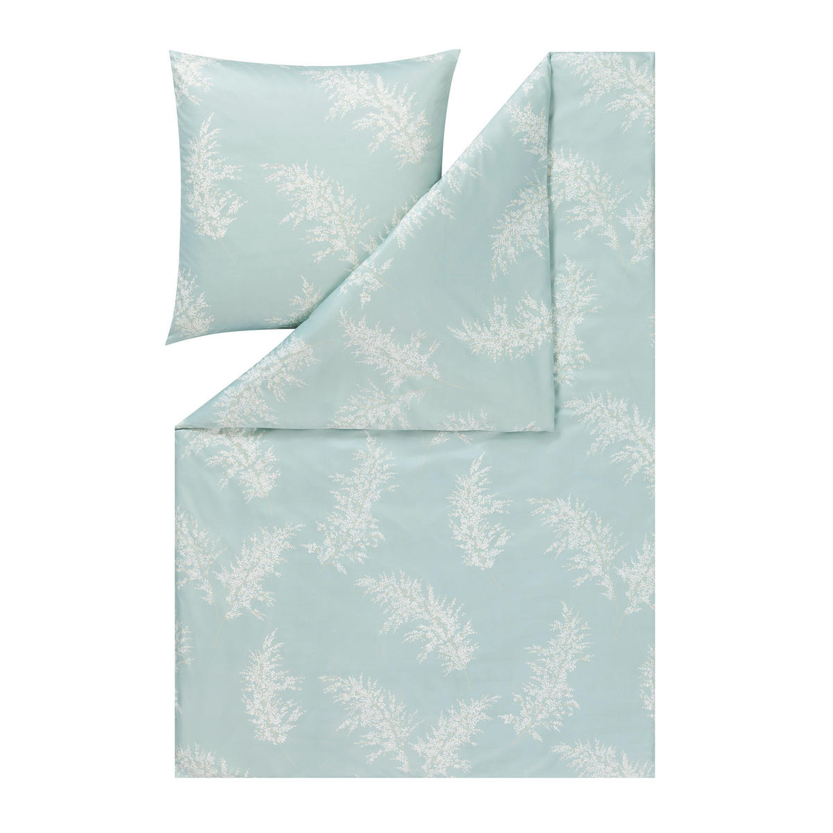 BETTWÄSCHE Atelier Interlock-Jersey 155/200 cm  - Mintgrün, Design, Textil (155/200cm) - Estella