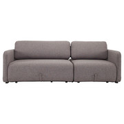 SCHLAFSOFA in Textil Grau - Grau, MODERN, Textil (217/60/120/160cm) - Innovation