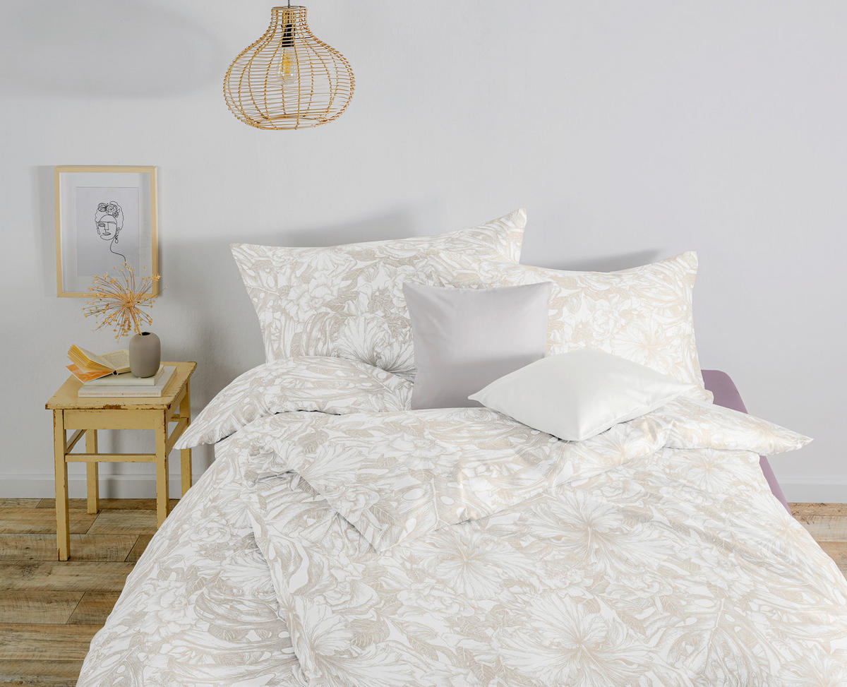 BETTWÄSCHE 140/200 cm  - Weiß, Basics, Textil (140/200cm) - Fleuresse