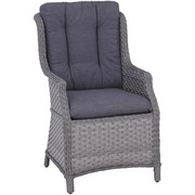 ZAHRADNÍ KŘESLO - šedá, Romantický / Rustikální, kov/textil (76/61/98cm) - AMBIA GARDEN