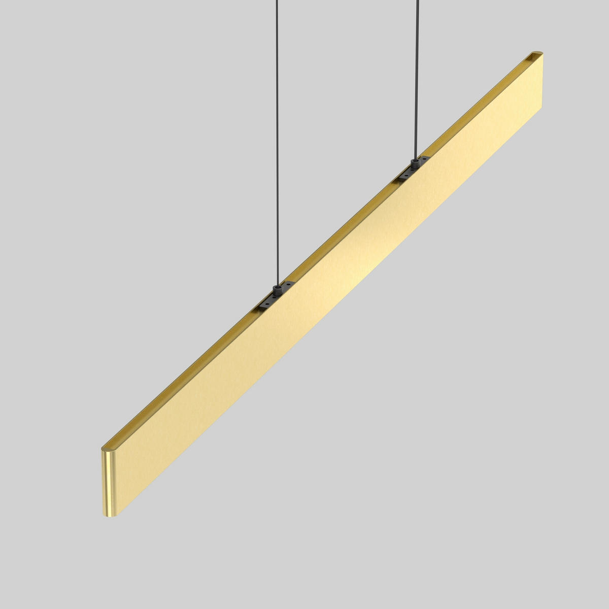 PENDELLEUCHTE Ephoria 116/155.8/1.5 cm  - Messingfarben, Design, Metall (116/155.8/1.5cm) - MAYTONI