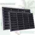 KOKOSMATTE 40/60 cm Mix Mats  - Schwarz, Basics, Naturmaterialien/Kunststoff (40/60cm) - Esposa