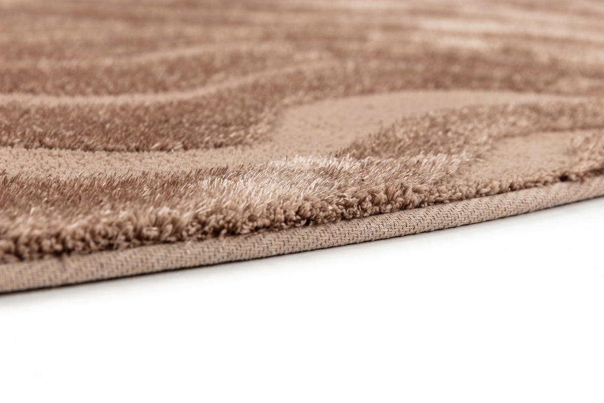 WEBTEPPICH 160/230 cm Blaze Braun  - Braun, Design, Textil (160/230cm) - Schöner Wohnen