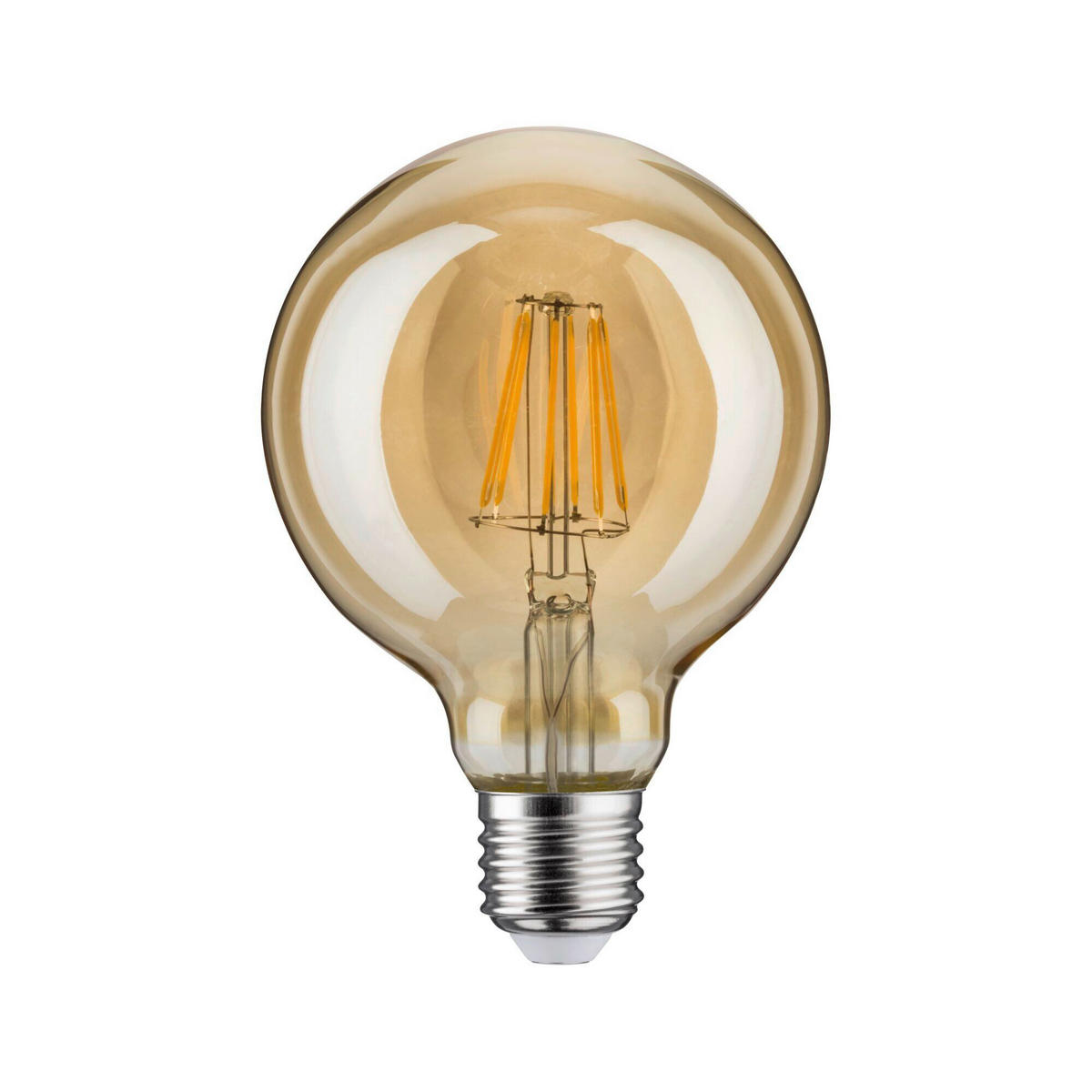DEKO-LEUCHTMITTEL E27  6,5 W  - Goldfarben, Basics, Glas (9,5/13,8cm) - Paulmann