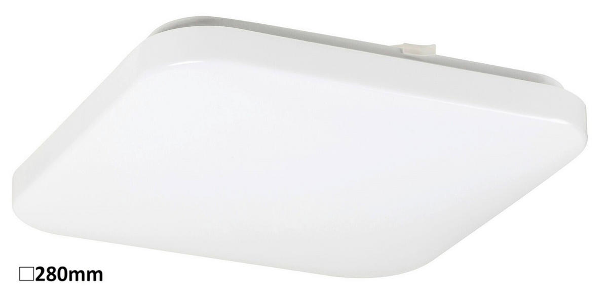 LED SVJETILJKA STROPNA Rob  - bijela, Basics, metal/plastika (29/29/6,3cm)