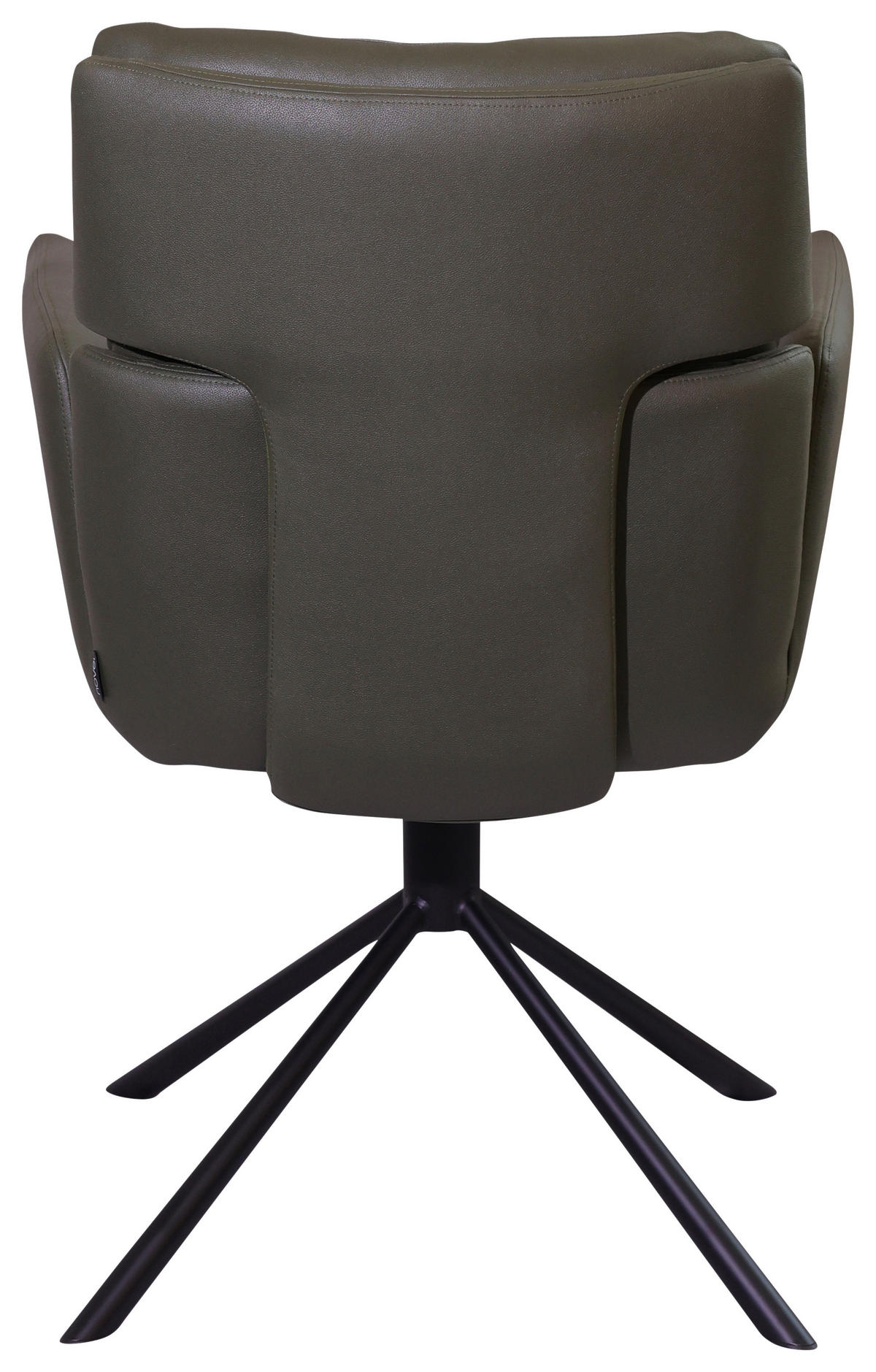 NASLANJAČ, kovina, tekstil zelena, črna  - črna/zelena, Design, kovina/tekstil (60/92/67cm) - Novel