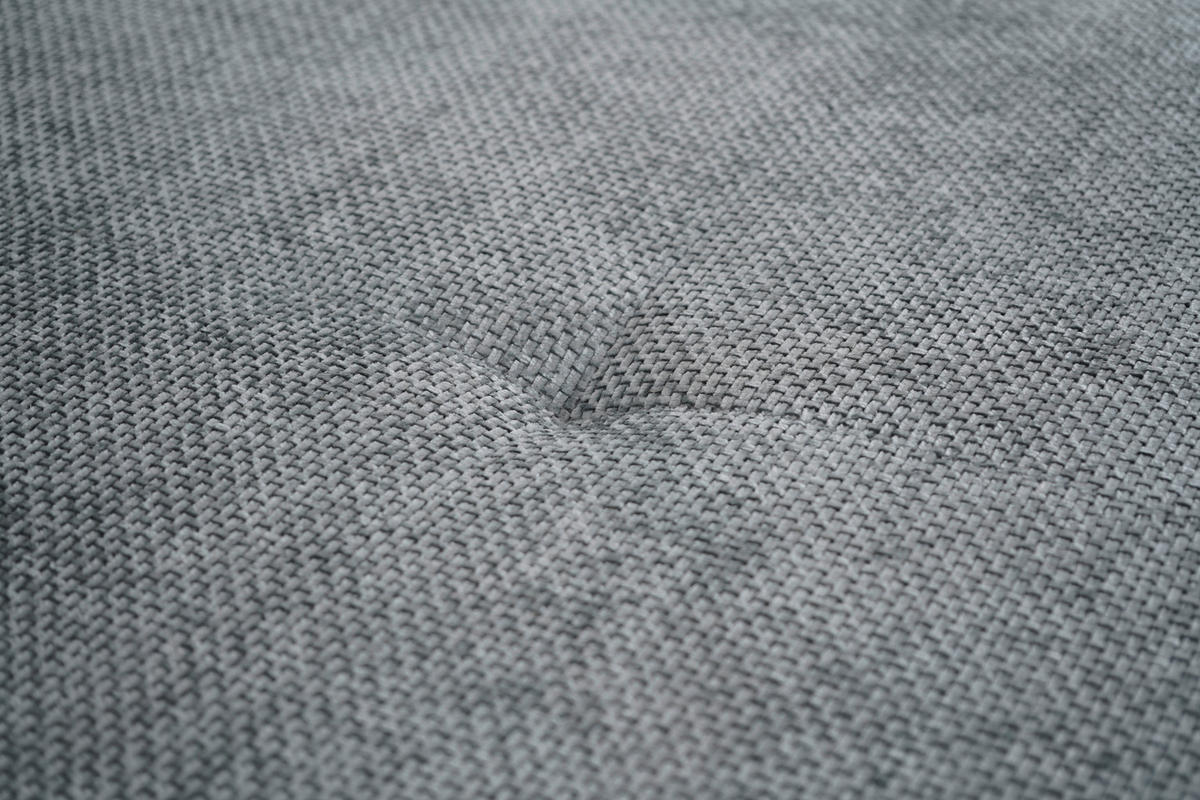 ECKSOFA Grau Chenille  - Schwarz/Grau, KONVENTIONELL, Holz/Textil (286/203cm) - MID.YOU