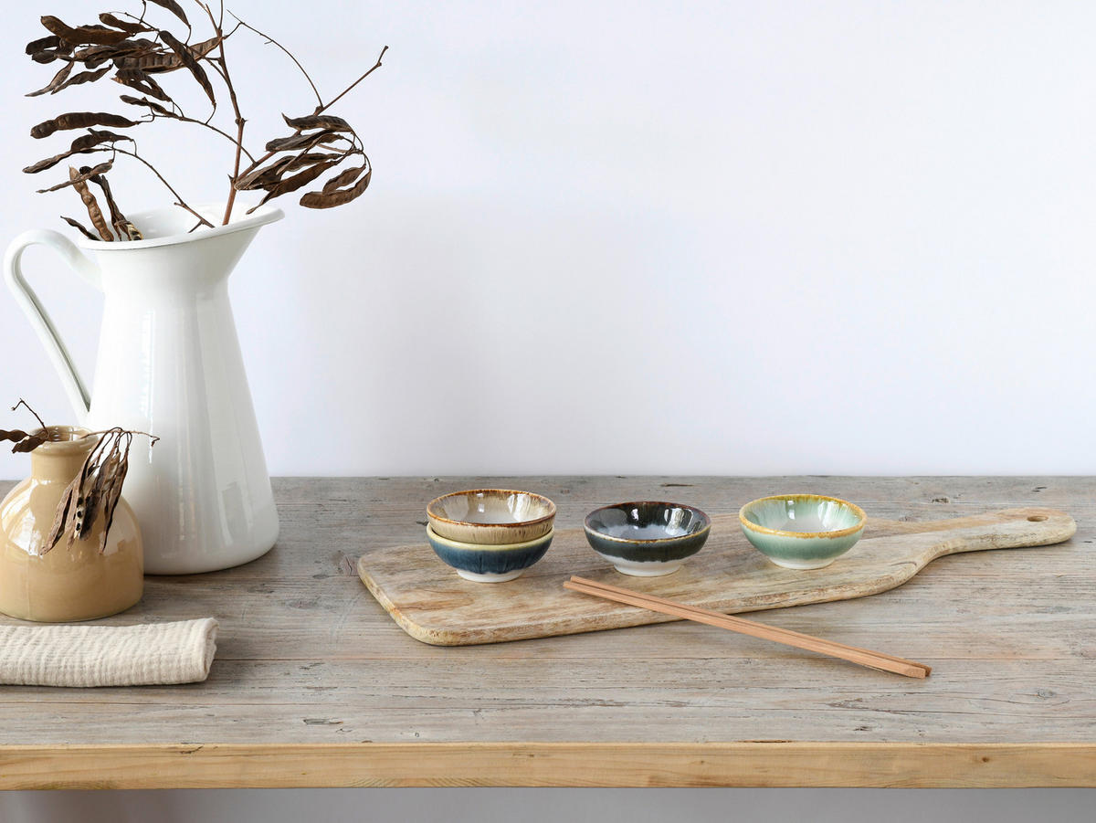 SKÅLSET 4 delar Cascade   - multicolor, Basics, keramik - Creatable