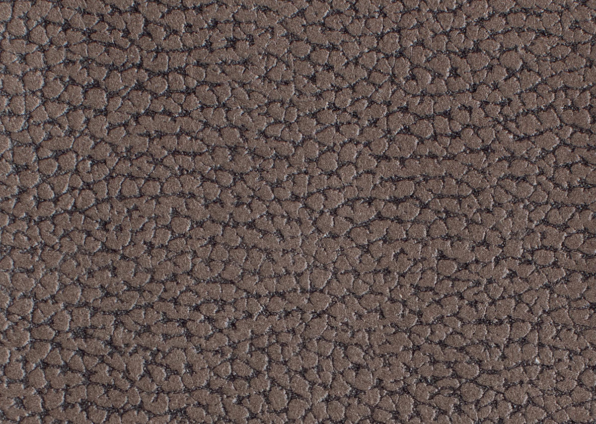 ECKSOFA  in Flachgewebe Mokka  309/195 cm  - Chromfarben/Mokka, Design, Textil (309/195cm) - Beldomo Style