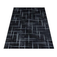 VÄVD MATTA 240/340 cm Costa 3521 Black  - svart, Design, textil (240/340cm)
