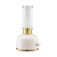 AKKU-TISCHLEUCHTE PR Home Frida 11/22 cm  - Beige/Hellgrau, KONVENTIONELL, Metall (11/22cm)