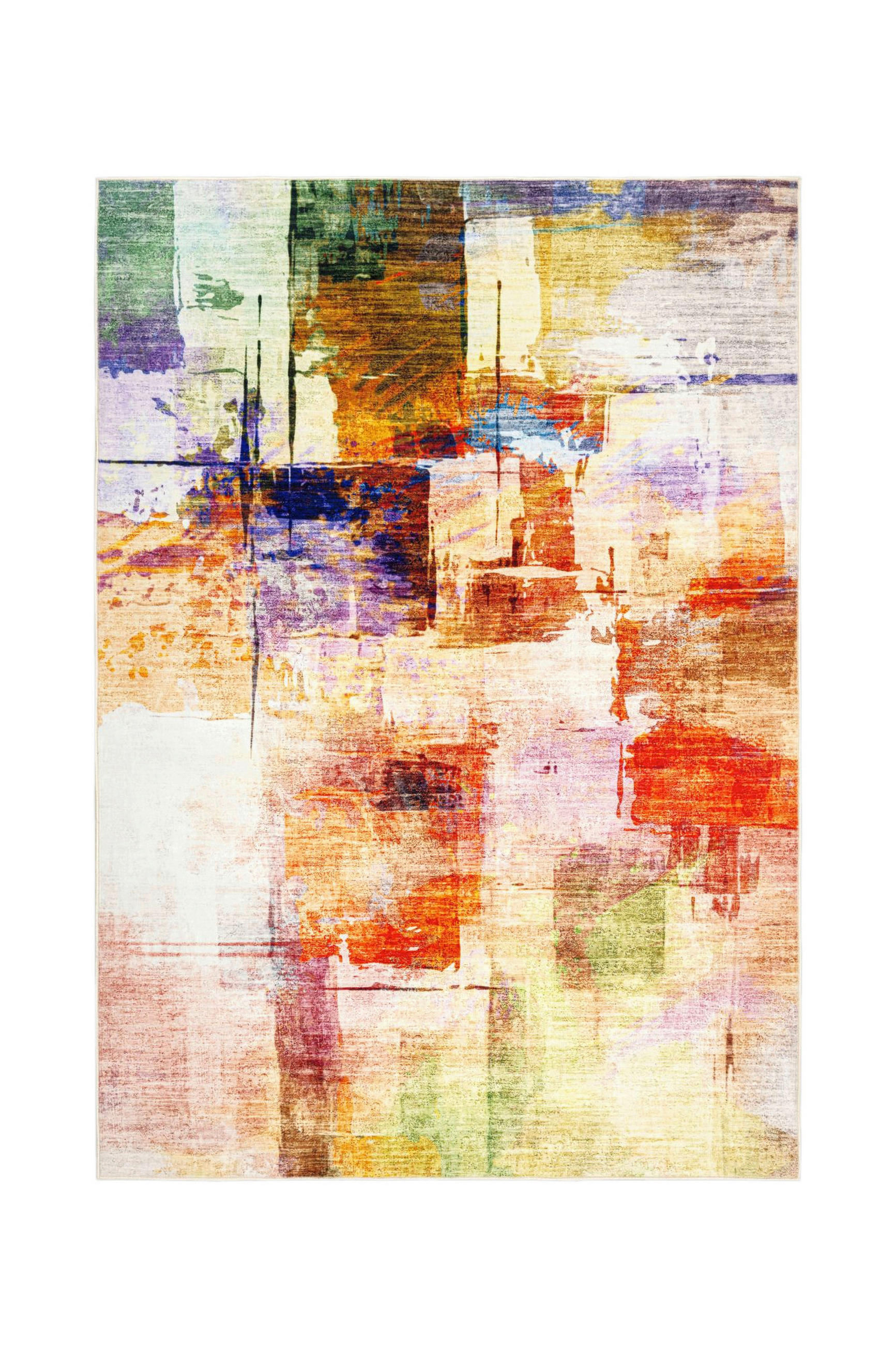 FLACHWEBETEPPICH 160/230 cm Multicolor  - Multicolor, Basics, Textil (160/230cm) - Kayoom