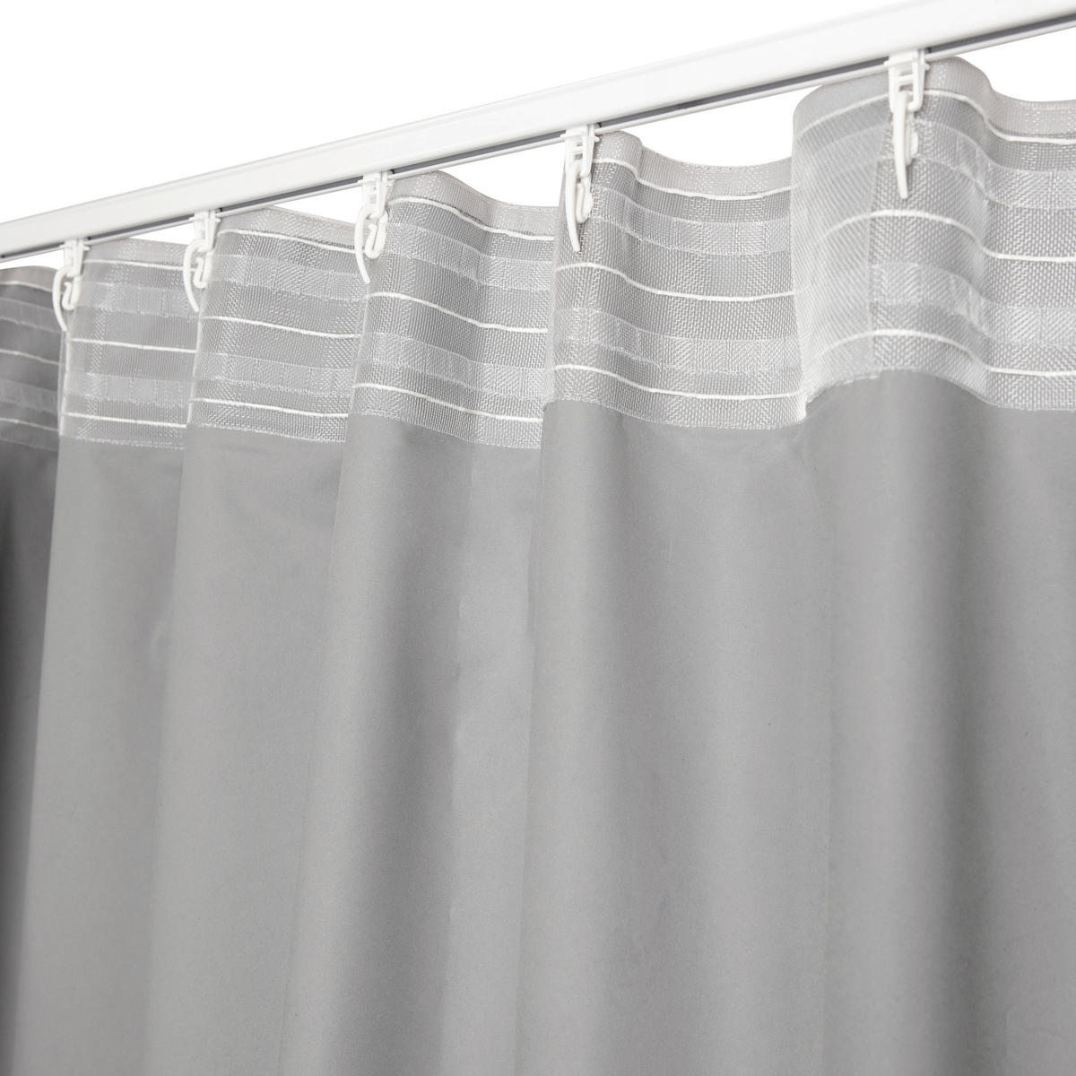 FERTIGVORHANG  black-out (lichtundurchlässig)   135/280 cm  - Hellgrau, Basics, Textil (135/280cm)