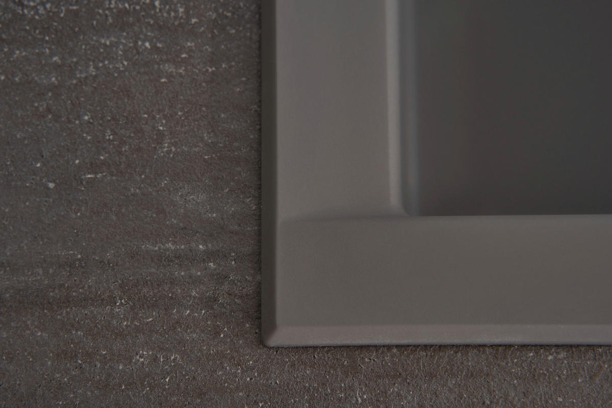 DISKHO 175000000183  - grå, Basics, glas/plast (62/21/50cm) - Respekta