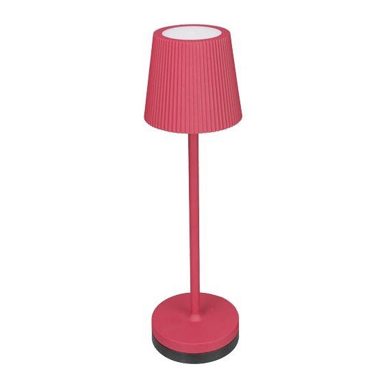 PUNJIVA STONA LAMPA - crvena, Trendi, metal (11,4/39,5cm)