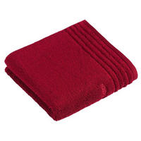 KÉZTÖRLŐ 50/100 cm sötétvörös  - sötétvörös, Basics, textil (50/100cm) - Vossen