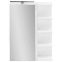 SPIEGELSCHRANK 51,3/75/16 cm  - Weiß, MODERN, Glas/Holzwerkstoff (51,3/75/16cm) - MID.YOU