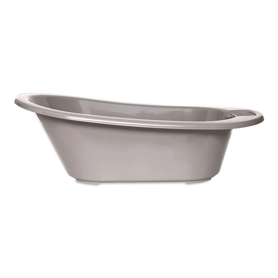BABYBADEWANNE Chalk Brown  - Graubraun, Basics, Kunststoff (86/44/32cm) - Bebe Jou