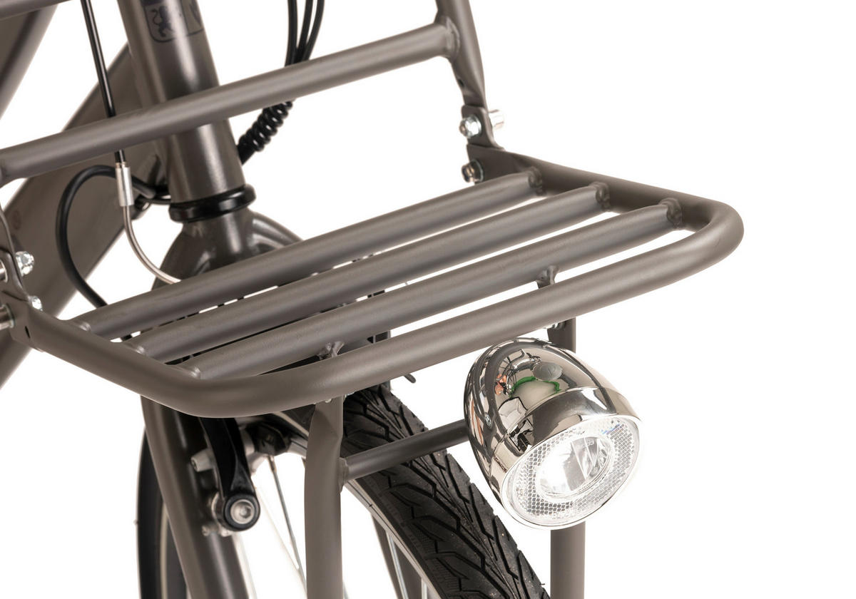 ELEKTROFAHRRAD 28 Zoll  - Grau, Basics, Metall (180/70/100cm)