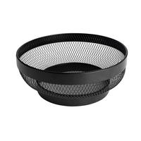 BROTKORB - Schwarz, Basics, Metall (25/25/9,5cm) - Justinus