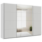 SCHWEBETÜRENSCHRANK  in Seidengrau  - Seidengrau/Alufarben, KONVENTIONELL, Glas/Holzwerkstoff (315/229/62cm) - Xora
