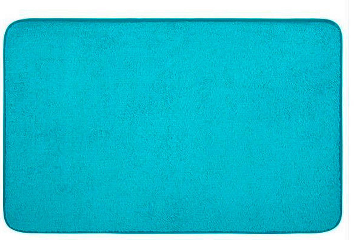 KOUPELNOVÁ PŘEDLOŽKA, 70/45 cm - modrá, Basics, textil (70/45cm) - Boxxx